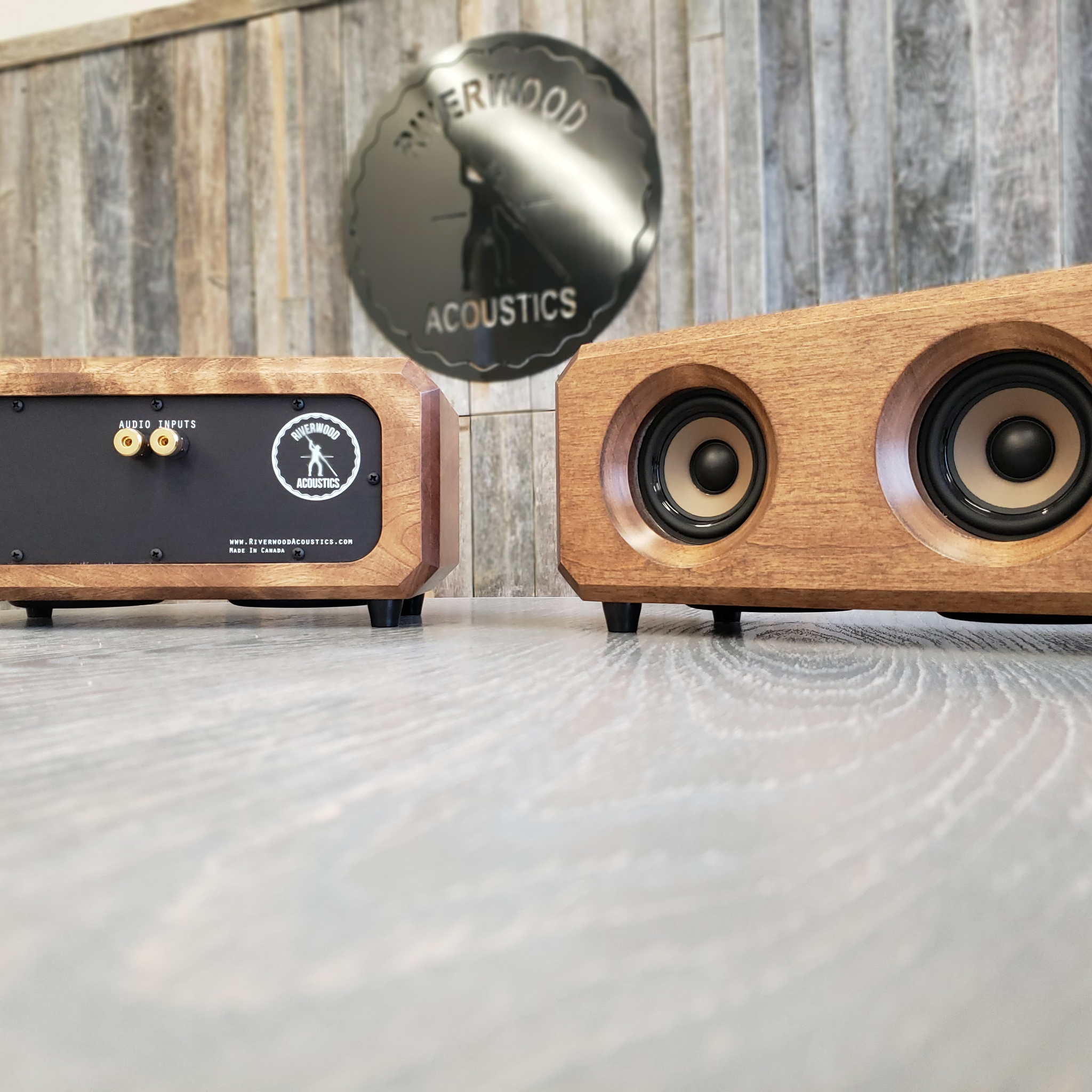 Buy the best Bluetooth speakers in 2022. Riverwood Acoustics speaker boxes are made from 100% reclaimed wood