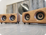 Buy Riverwood Acoustics Bluetooth speakers made from reclaimed wood.