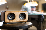 Buy bookshelf speakers. Connect speakers with Bluetooth. Riverwood Acoustics