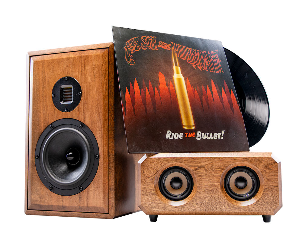 Reference Bookshelf Speaker | The Muskoka  Series| Active Speakers (Left/Right Pair)