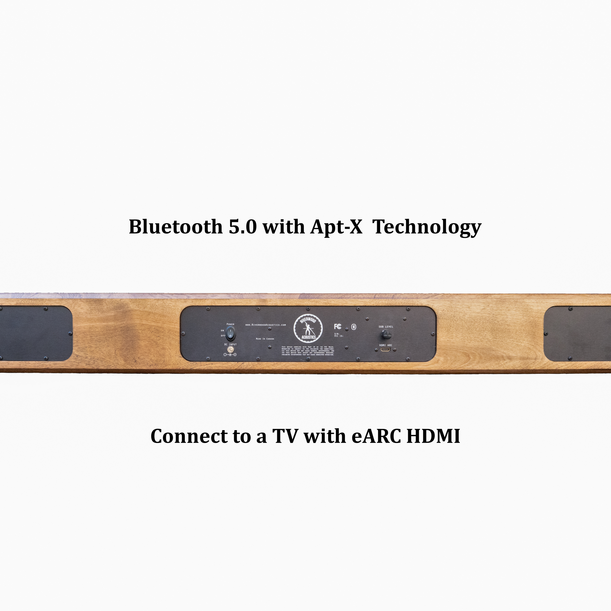 Soundbars | St. Lawrence | Active 2.1 Channel Soundbar with eARC HDMI / Bluetooth